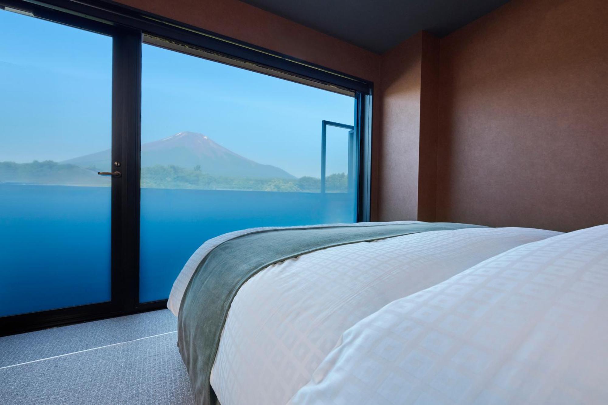 Mt Fuji View And Private Sauna Ryokan Shizuku Yamanakako Exterior foto